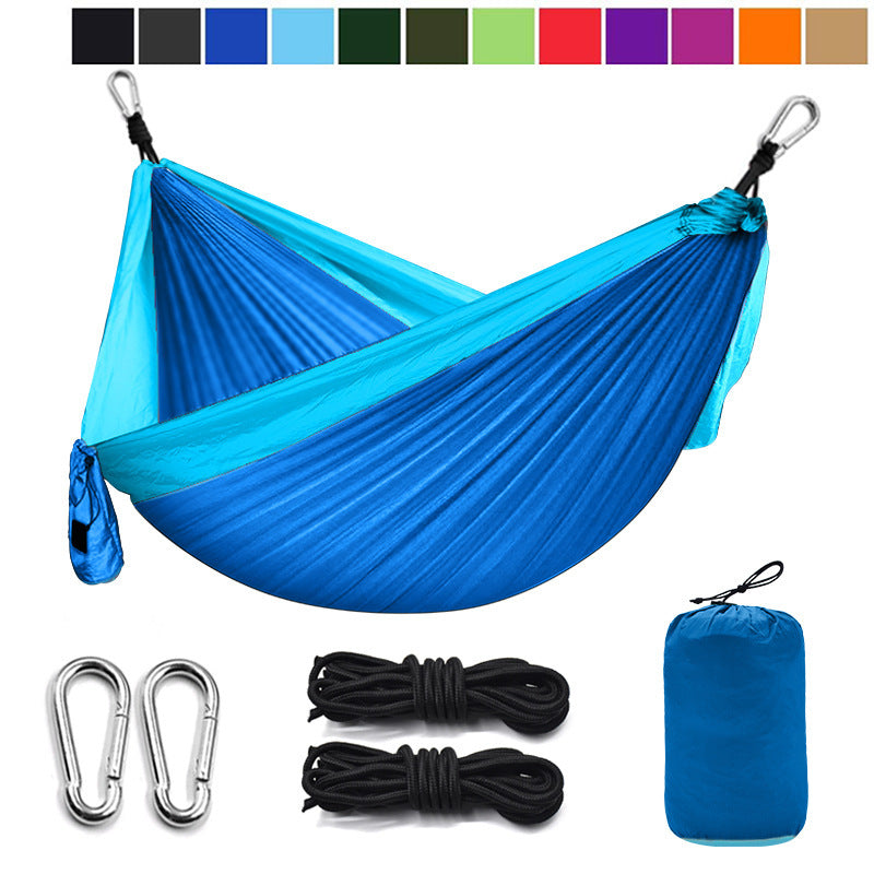 Ultralight Outdoor Camping Nylon Hammock Sleep Swing Tree Bed Garden Furniture Hanging