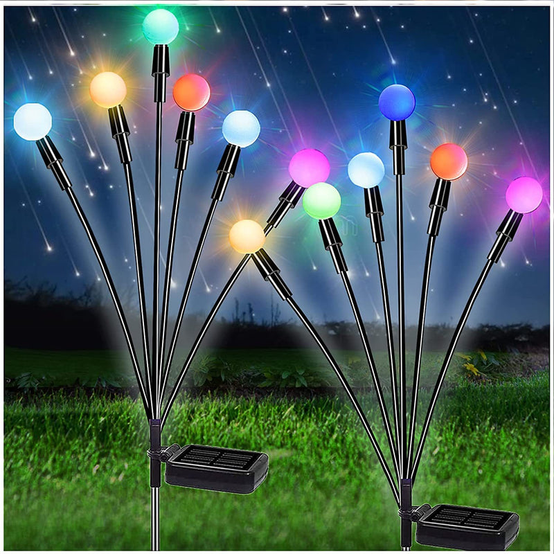 Simulation Firefly Solar Light Outdoor Garden Decoration Lawn Landscape Lamp Xmas