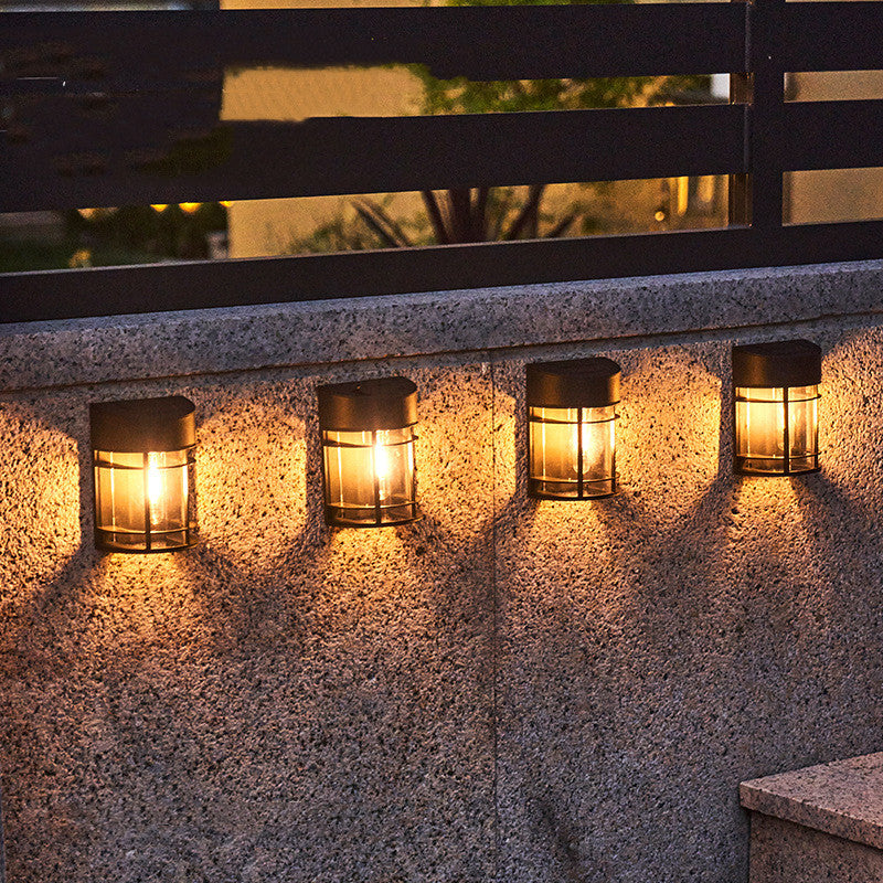 Solar Outdoor Patio Balcony Garden Wall Light